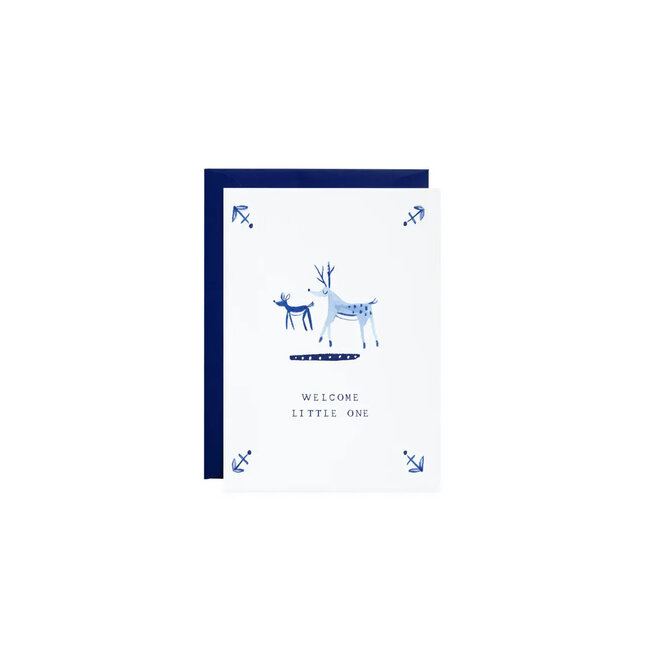 Petite Card Welcome Little Deer