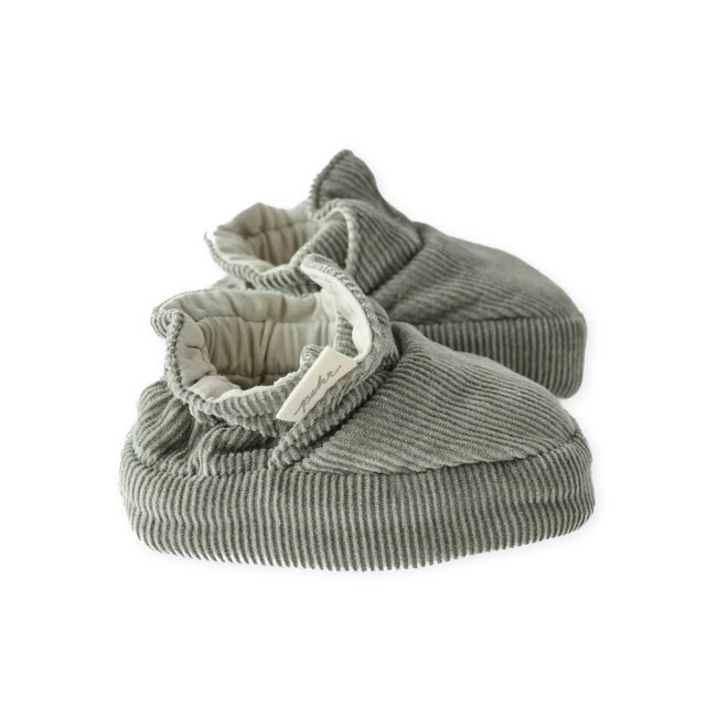 Bootie Corduroy Sage