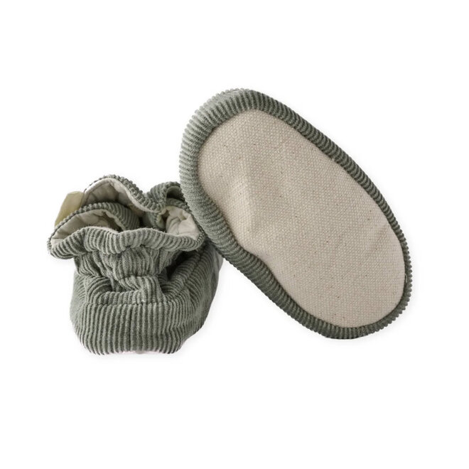 Bootie Corduroy Sage