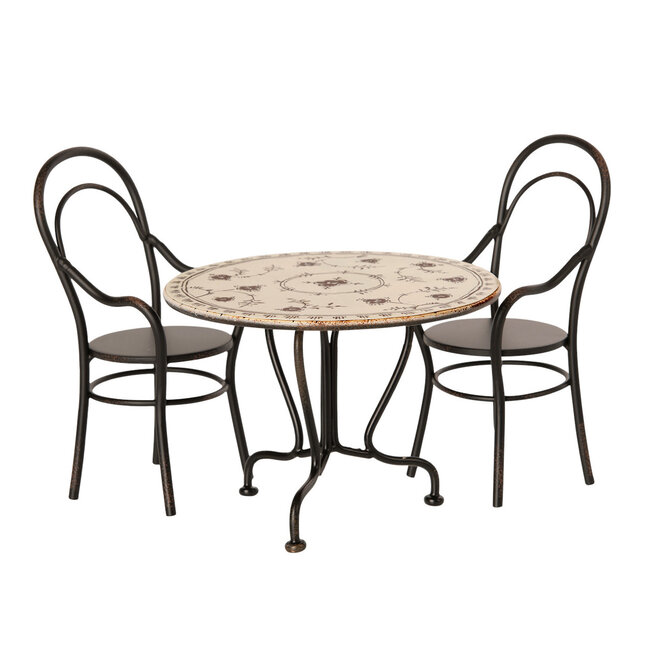 Dining Table Set with 2 chairs