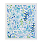 Swedish Dishcloth Floral Blue