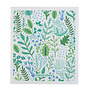 Swedish Dishcloth Floral Green