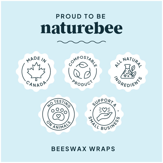 Wrap Beeswax Variety Pink Set of 3
