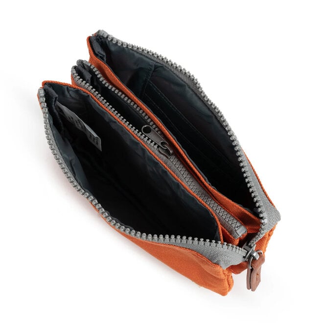 Zip Pouch Carnaby Atomic Orange Medium with Wrist Strap