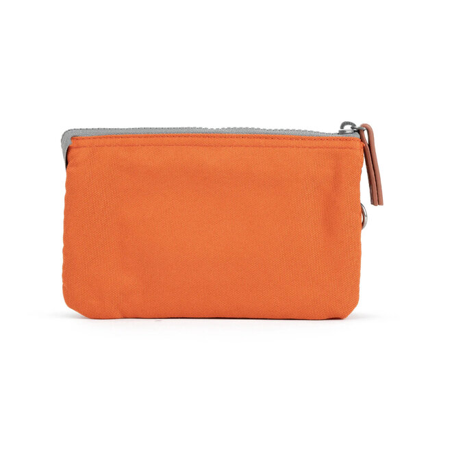 Zip Pouch Carnaby Atomic Orange Medium with Wrist Strap