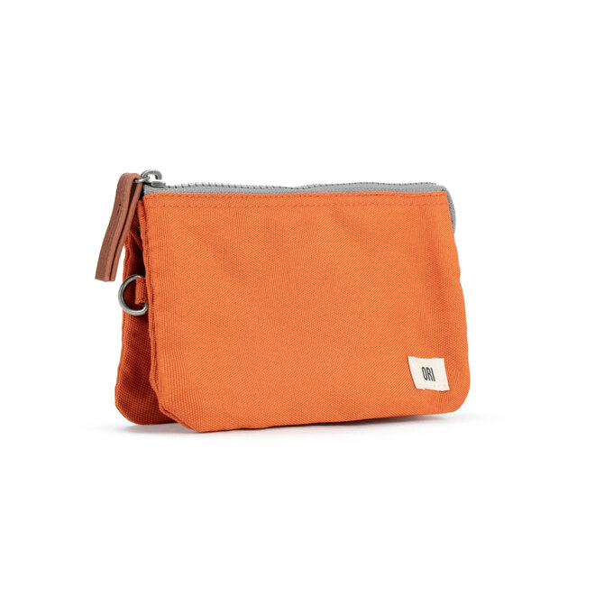 Zip Pouch Carnaby Atomic Orange Medium with Wrist Strap