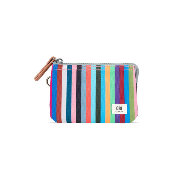 Zip Wallet Carnaby Multi Stripe Small