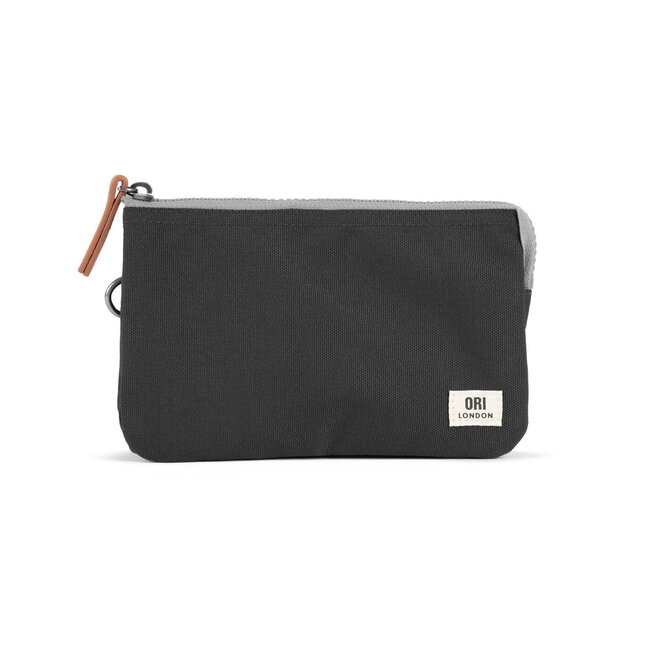 Zip Pouch Carnaby Carbon Medium