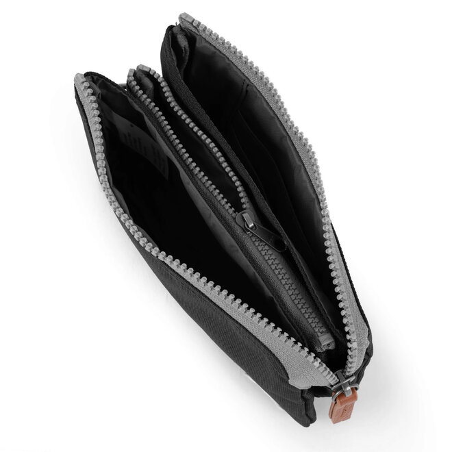 Zip Pouch Carnaby Carbon Medium