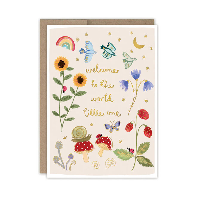 Card Welcome to the World Little One