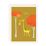 Card Giraffes New Baby