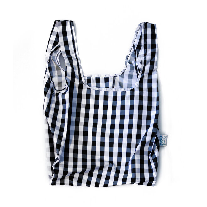Reusable Bag Gingham Print M