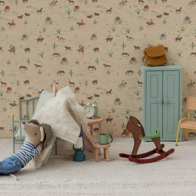 Mouse Rocking Horse Dark Brown