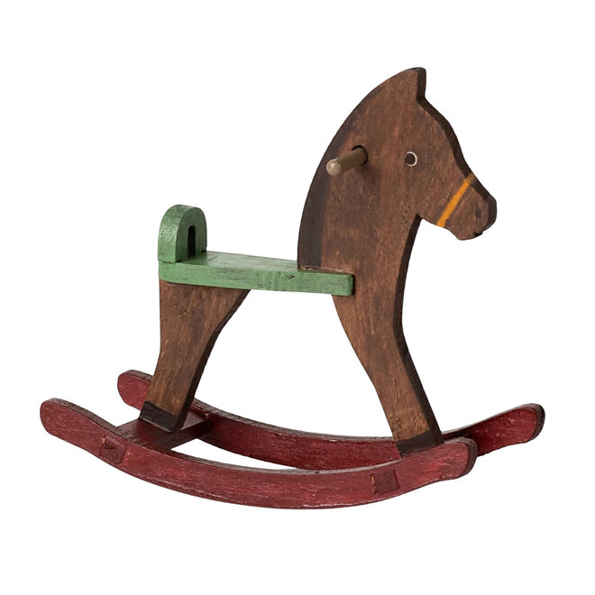 Mouse Rocking Horse Dark Brown