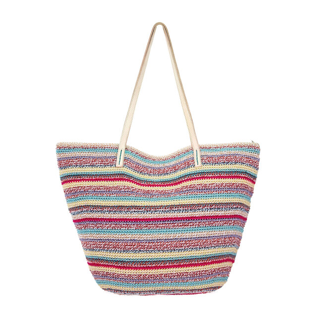 Tote Faye Crochet Eden Stripe L