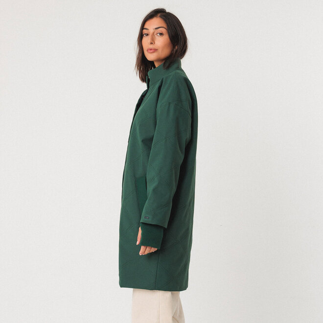 Coat Brigita Dark Green