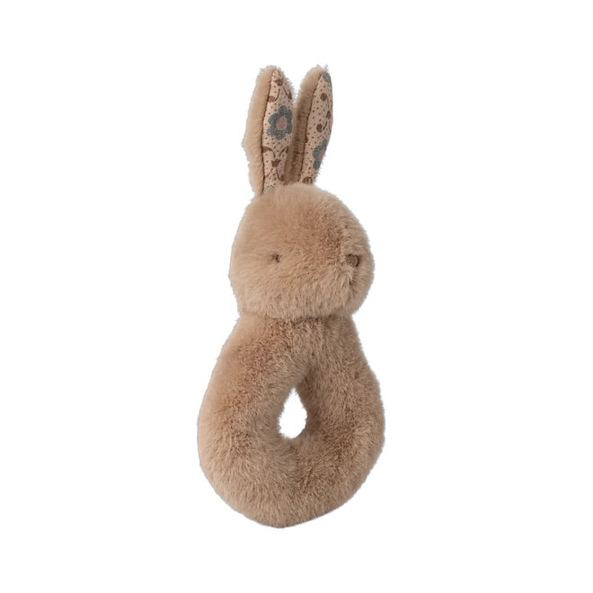 Rattle Rabbit Set Cream Peach