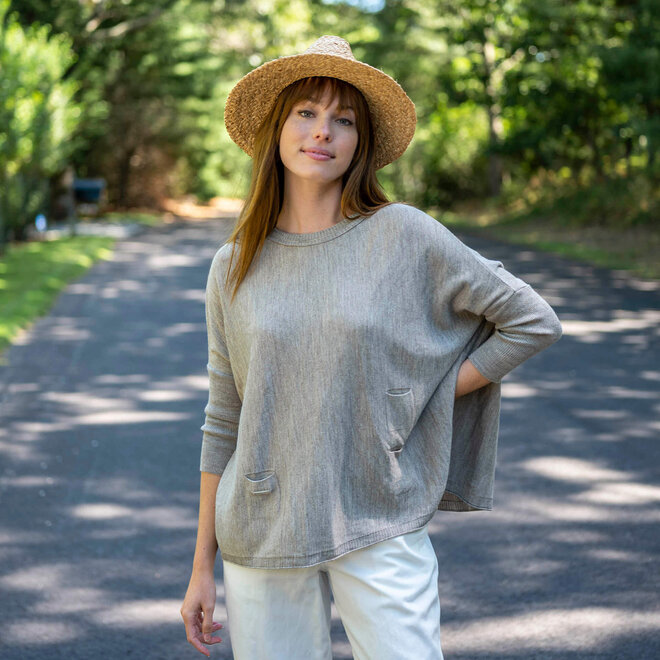 Sweater Catalina Crewneck Driftwood