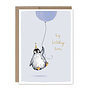Card Penguin Birthday