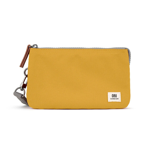 Carnaby Wallet Medium Flax with Wrist Strap