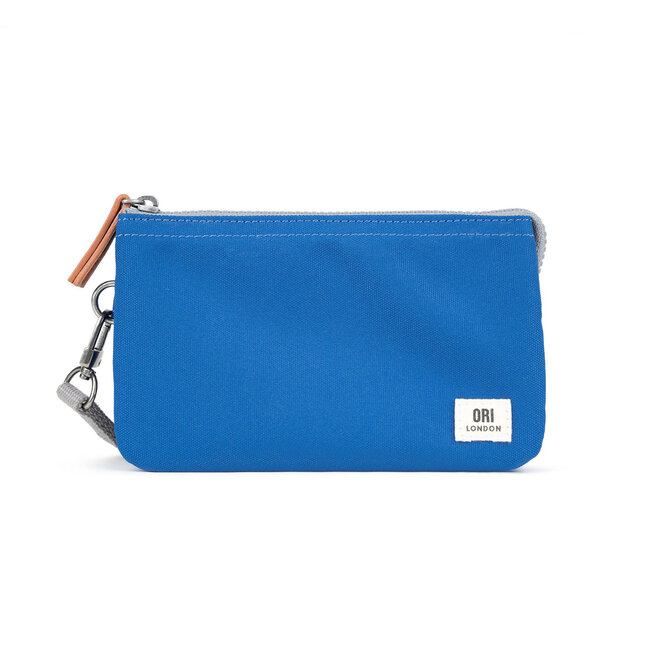 Zip Pouch Carnaby Galactic Blue Medium with Wrist Strap