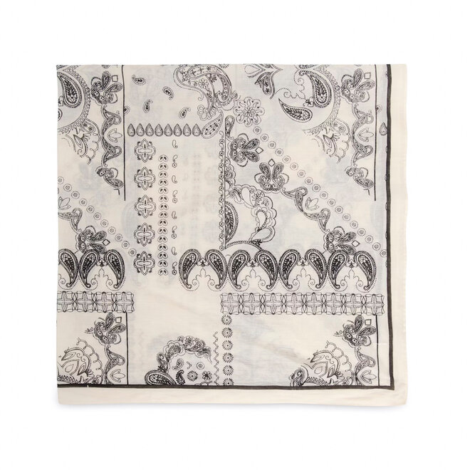 Scarf Loui Paisley Neutral