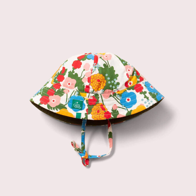 Sunhat Reversible Flora & Fauna