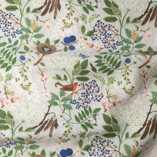 Linen Tea Towel Flowering Trees