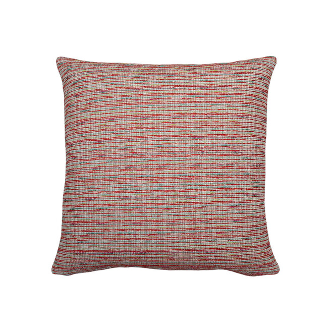 Pillow Woven Multicolor Orange 18 x 18in
