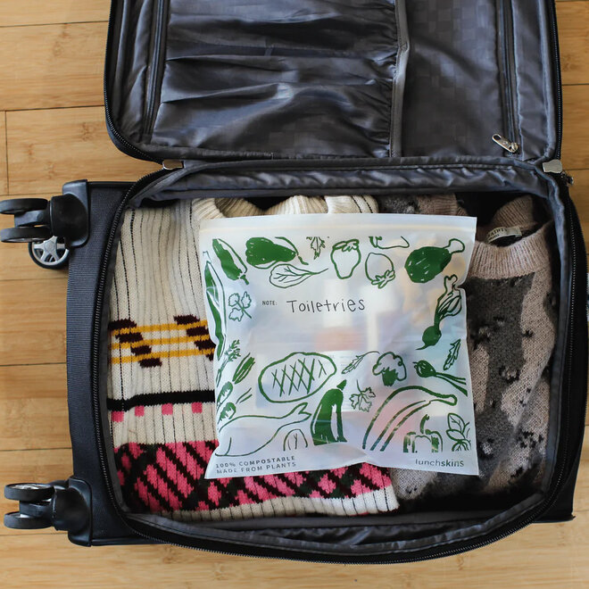 Ziptop Compostable Freezer-Safe Gallon Storage Bags 30ct
