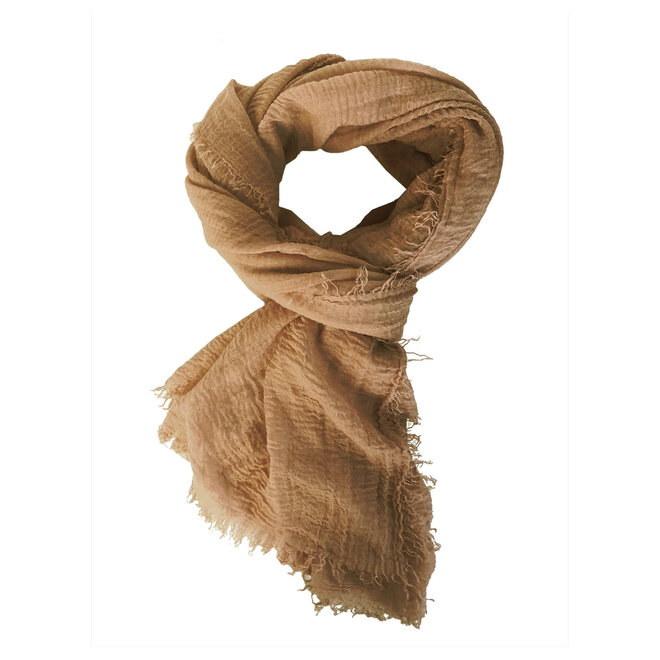 Boho Shawl and Scarf Camel