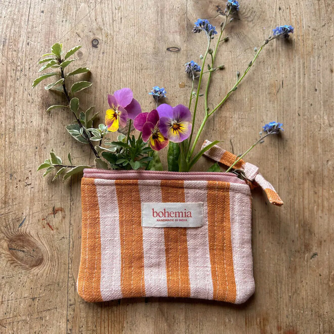 Coin Purse Jaipur Stripe Pink City