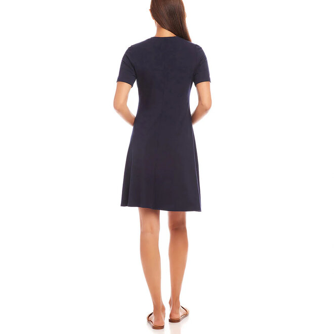Dress Short Sleeve Navy