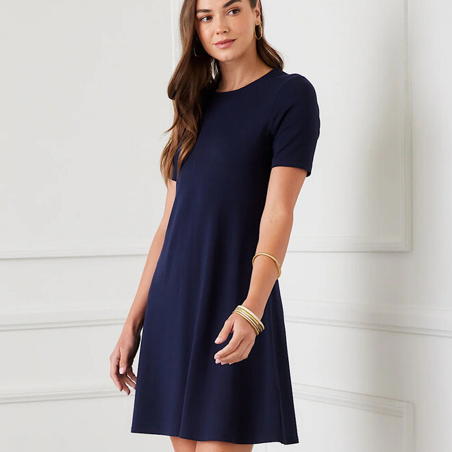 Dress Short Sleeve Navy