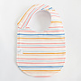 Snap Bib Charlie Summer Stripe