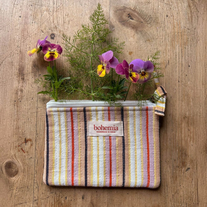 Coin Purse Jaipur StripeTutti Frutti