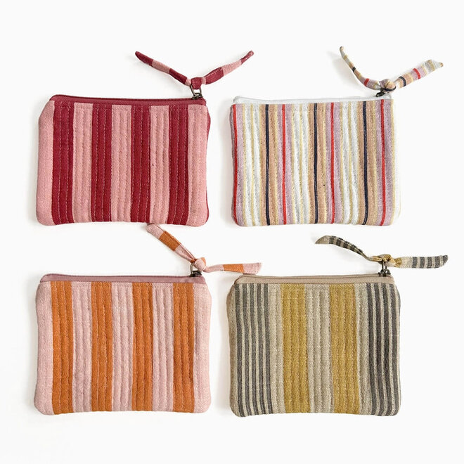 Pouch Jaipur Stripe Pink City M