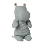 Safari Friends Medium Hippo Blue Grey