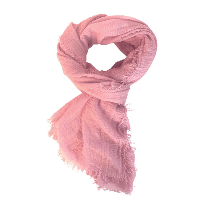Boho Shawl and Scarf Light Pink