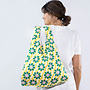 Reusable Bag Wavy Daisy Print M