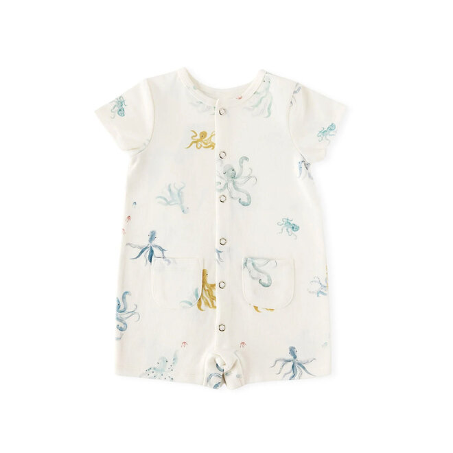 Romper Short Sleeve Octopus Osasis