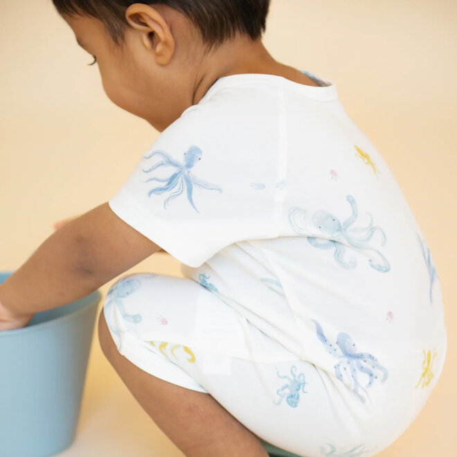 Romper Short Sleeve Octopus Osasis