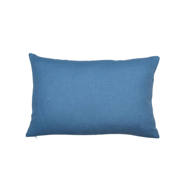 Pillow Peony Blue & Green 12 x 18in