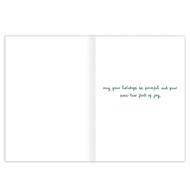 Card Doves Season's Greetings Holiday