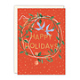 Card Wreath Happy Holidays