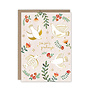 Card Doves Season's Greetings Holiday