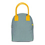 Zipper Lunch Bag Candy Stripe Grass & Lavender
