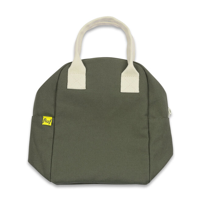 Zipper Lunch Bag Dark Olive