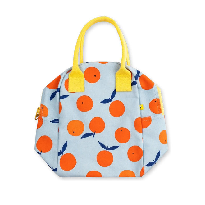 Zipper Lunch Bag Oranges