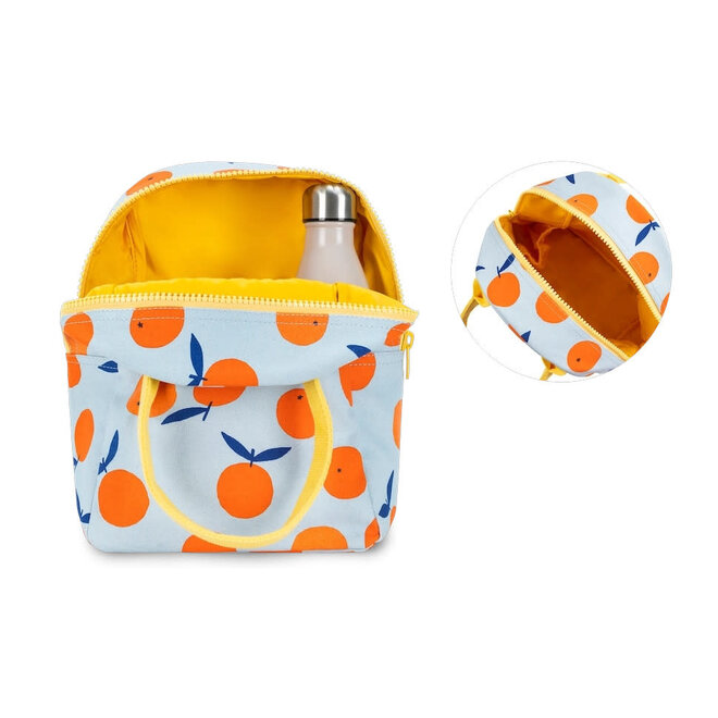 Zipper Lunch Bag Oranges